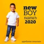 New Boy Names: September 2020 Update