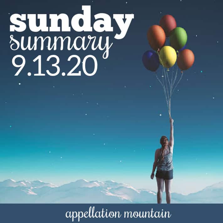 Sunday Summary 9.13.20