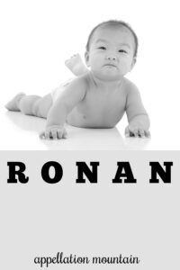 baby name Ronan