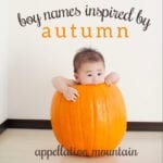Autumn Boy Names: Adam, Hayden, Oak