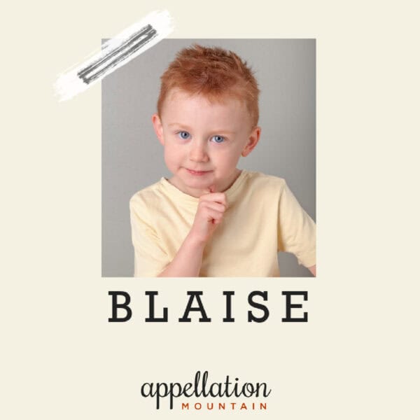 baby name Blaise