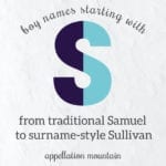 Boy Names Starting with S: Sebastian, Sky, Seeley