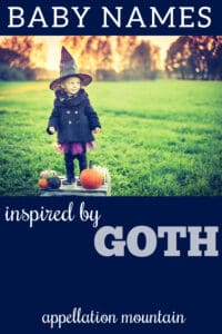 goth baby names