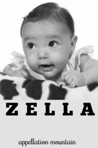 baby name Zella