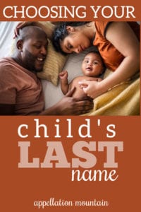 choosing your child's surname