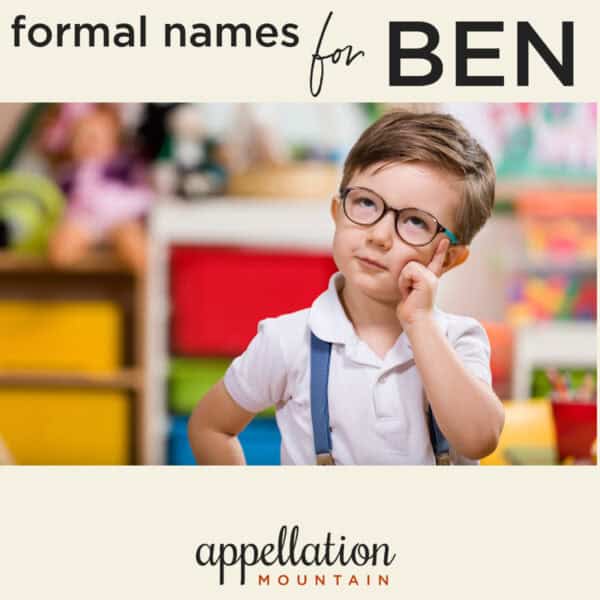 young boy with light brown hair wearing glasses and suspenders in classroom "names wit the nickname Ben"