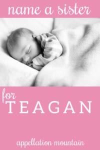 Name Help: A Sister for Teagan