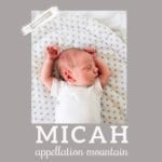baby name Micah