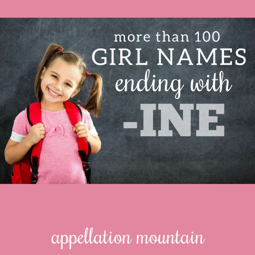 girl names ending with ine Archives - Appellation Mountain