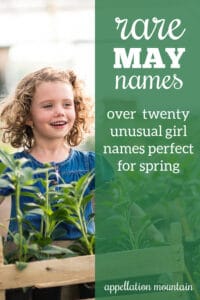 May names for girls