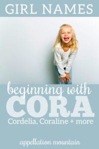 Cora names