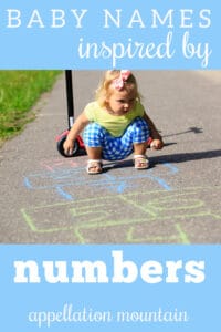 numeric baby names