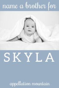 Name Help: A Brother for Skyla