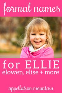 nickname Ellie