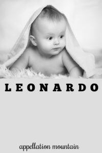 baby name Leonardo