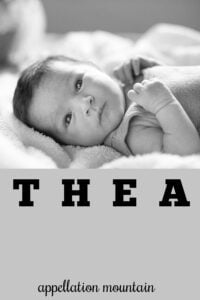 baby name Thea