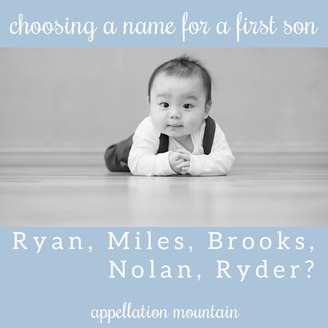 Name Help: First Son
