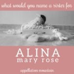 Name Help: A Sister for Alina
