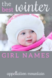 winter girl names