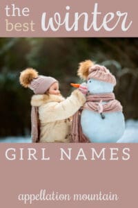 winter girl names