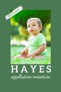 baby name Hayes