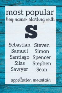 boy names starting with S