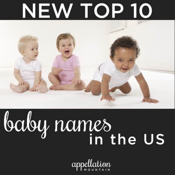 new top ten names 2024