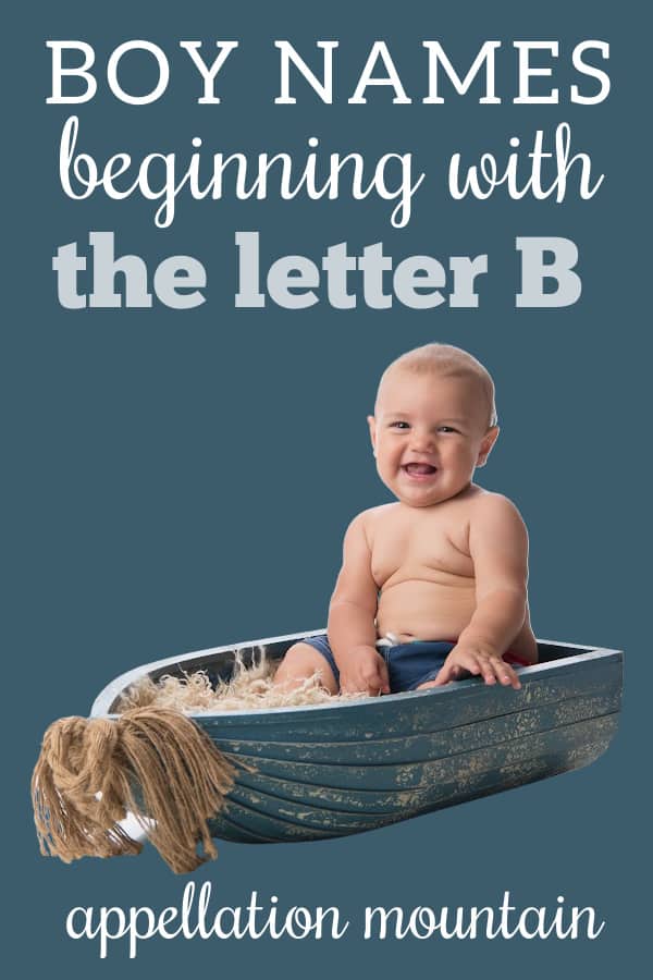 Boys names Beginning With B