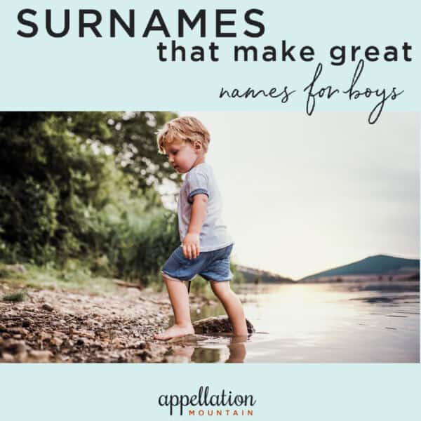 fast rising surname names for boys