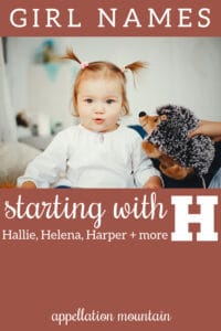 girl names starting with H
