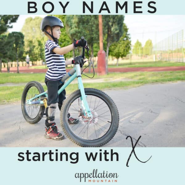 boy names starting with X