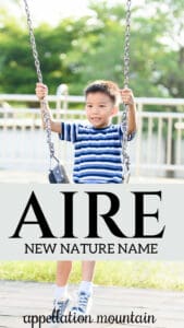 baby name Aire