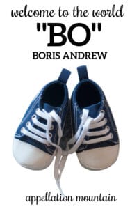 welcome Boris "Bo" Andrew