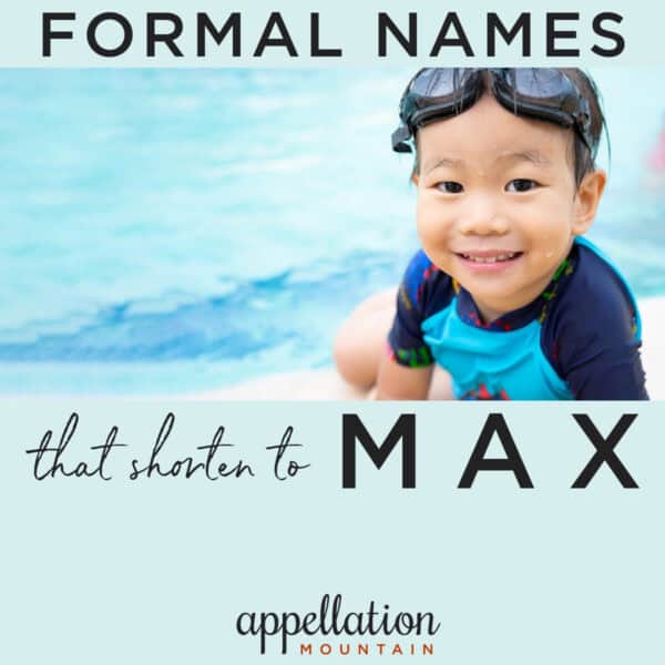 formal names for Max