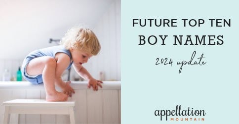 Too Names Future Top Ten Boy Names: Will Liam Stay on Top? - Appellation Mountain