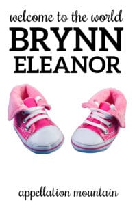 Welcome Brynn Eleanor