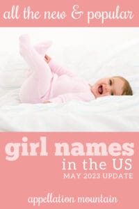 new girl names 2023