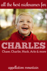 Charles nicknames