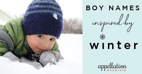 Winter Boy Names: Cool Frost, Popular Kai - Appellation Mountain
