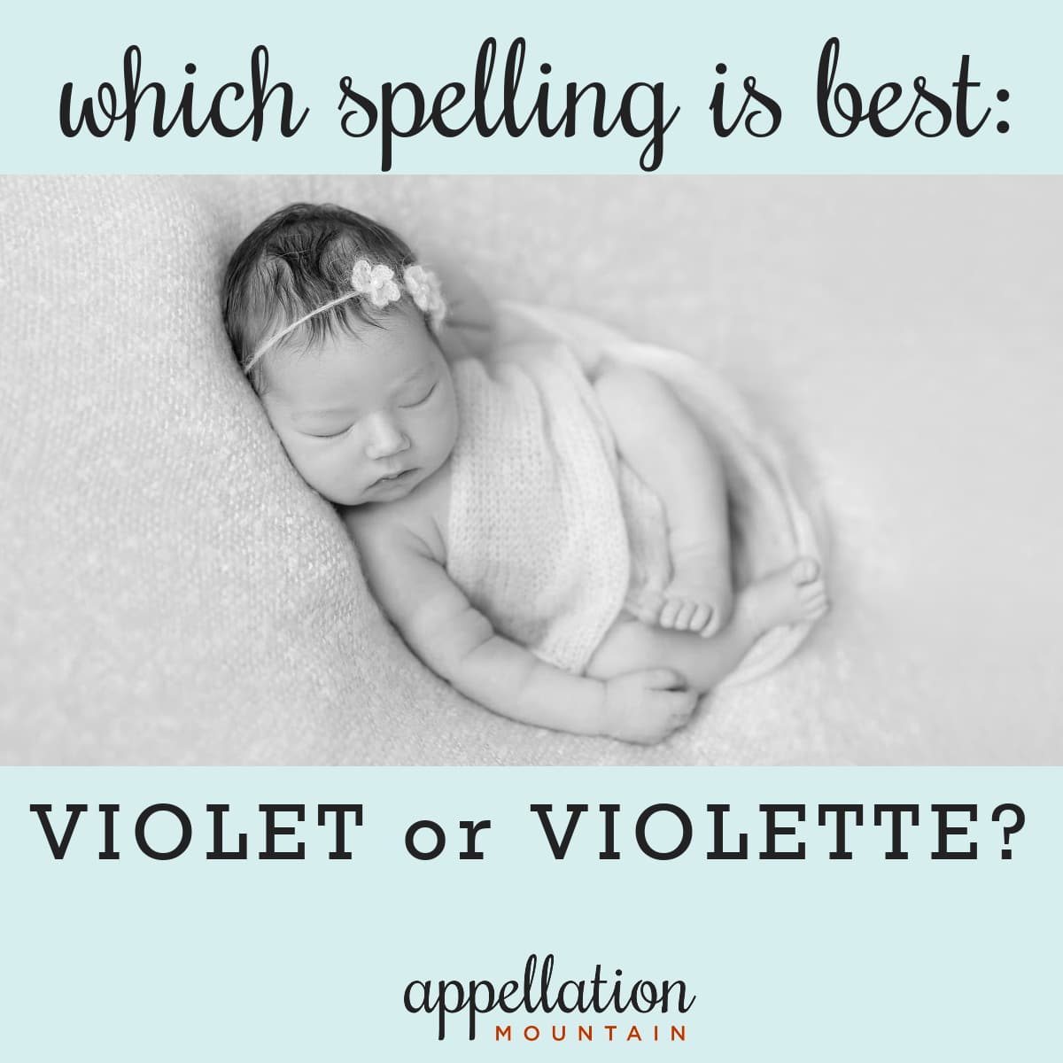 Name Help: Violet or Violette