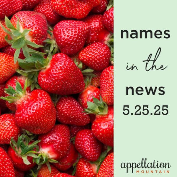 picture of strawberries; names in the news 5.25.25