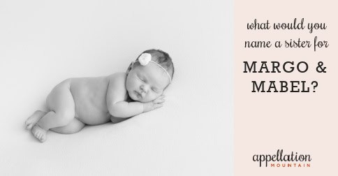 Mabel Name Vintage Girl Names to Match Margo and Mabel - Appellation Mountain