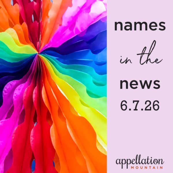 rainbow paper fan; names in the news 6.7.26