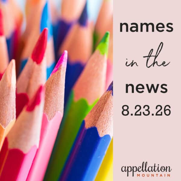 colored pencils; names in the news 8.23.26