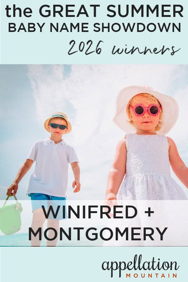 girl and boy wearing sunglasses on beach; New Names Showdown 2026 The Winners